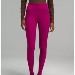 Lululemon InStill High Rise Leggings 28” - Sz 4 - Magenta - NWOT